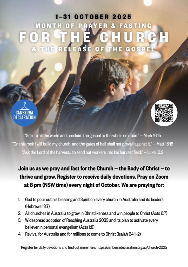 October Prayer 2025
